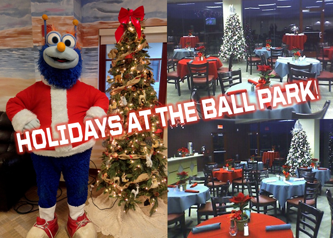 Host Your Holiday Bash at the Ball Park!